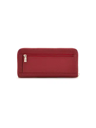 GUESS | Portefeuille GREGORIA Large | dunkelrot